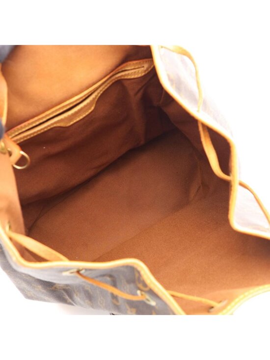 Louis Vuitton Backpack Montsouris GM Monogram Canvas Leather main image 12